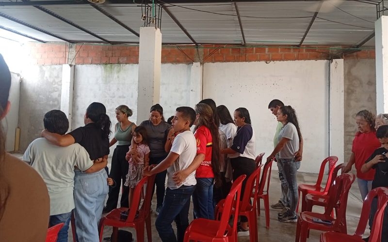 Congregación de La Gloria Postrera en Sabana de Torres, Santander