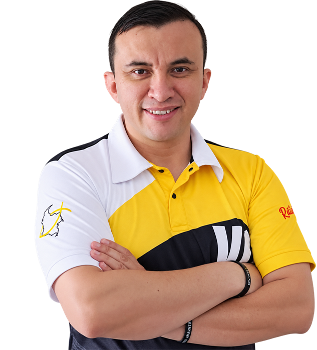 Rev. Milton Jaher Mateus, superintendente del Distrito Nororiental