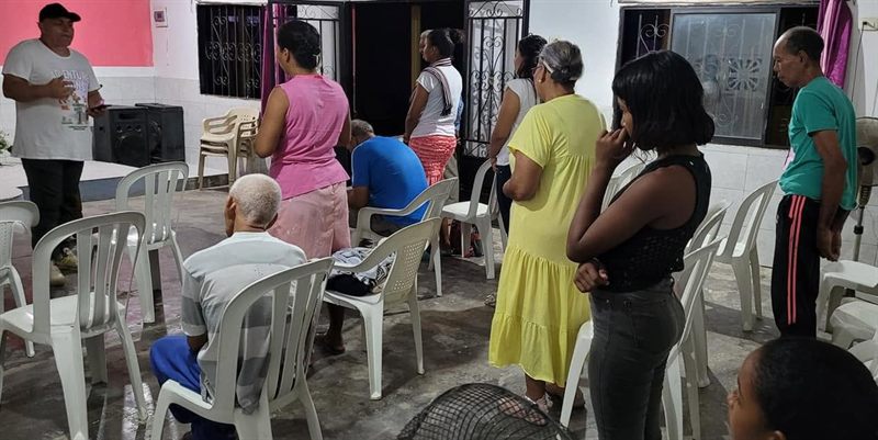 Culto de Ríos de Agua Viva en La Palma, Santander
