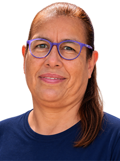 Gloria Beltrán, coordinadora de ETED del Distrito Nororiental